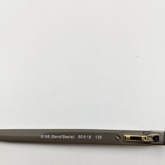 🕶️Coach HC5059 (Kacey) 9198(Sand/Sepia) Eyeglasses 50/18 135 /ALH152🕶️​ - Picture 7 of 9